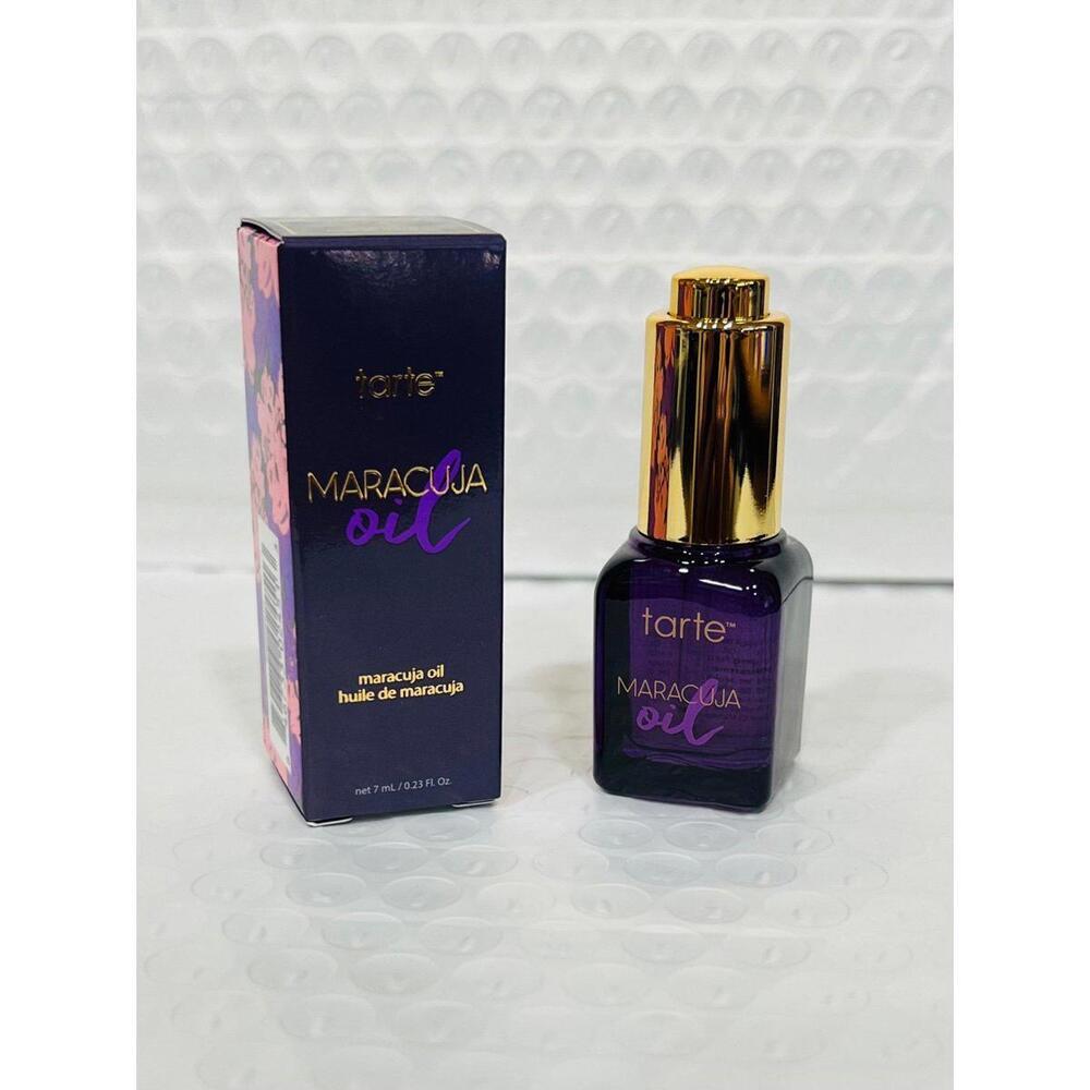 Tarte Maracuja Oil 0.23oz 7mL Travel Mini Face Oil NIB Vegan Skincare Hydrating